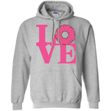 Sweatshirts Sport Grey / S Love Donut Pullover Hoodie