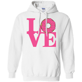 Sweatshirts White / S Love Donut Pullover Hoodie