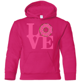 Sweatshirts Heliconia / YS Love Donut Youth Hoodie