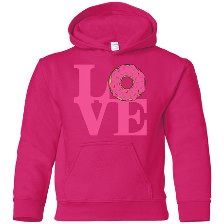 Sweatshirts Heliconia / YS Love Donut Youth Hoodie