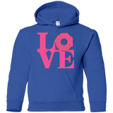 Sweatshirts Royal / YS Love Donut Youth Hoodie