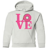 Sweatshirts White / YS Love Donut Youth Hoodie