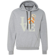 Sweatshirts Sport Grey / Small Love Droids Premium Fleece Hoodie
