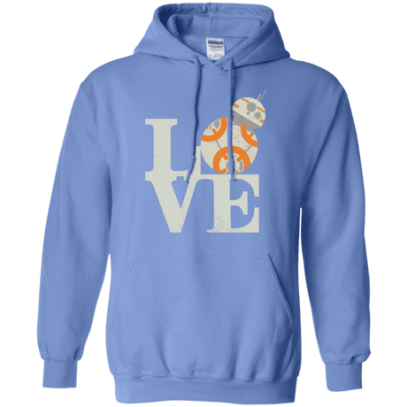 Sweatshirts Carolina Blue / Small Love Droids Pullover Hoodie