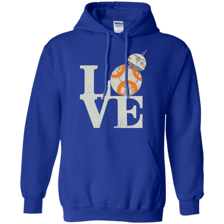 Sweatshirts Royal / Small Love Droids Pullover Hoodie