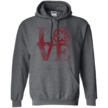 Sweatshirts Dark Heather / Small LOVE Empire Pullover Hoodie