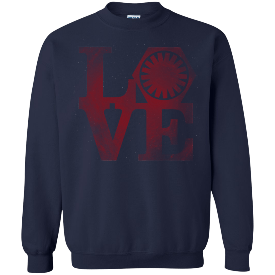 Sweatshirts Navy / Small LOVE First Order Crewneck Sweatshirt