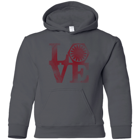 Sweatshirts Charcoal / YS LOVE First Order Youth Hoodie