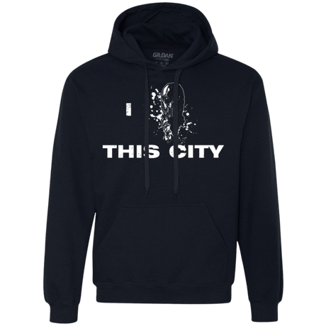 Sweatshirts Navy / Small Love For The City Premium Fleece Hoodie