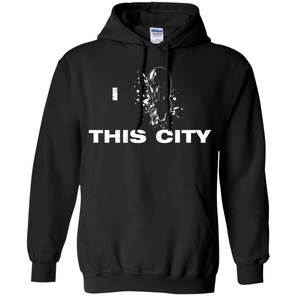 Sweatshirts Black / Small Love For The City Pullover Hoodie