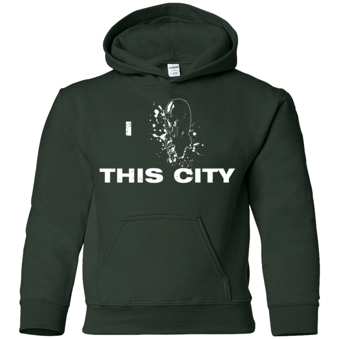 Sweatshirts Forest Green / YS Love For The City Youth Hoodie
