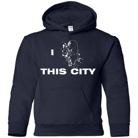 Sweatshirts Navy / YS Love For The City Youth Hoodie