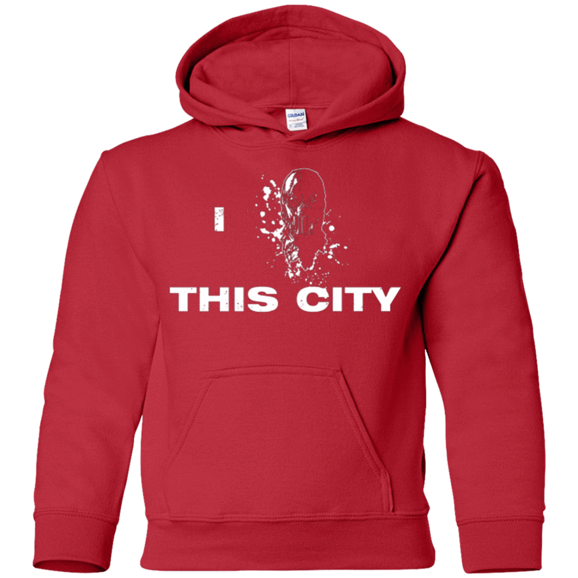 Sweatshirts Red / YS Love For The City Youth Hoodie