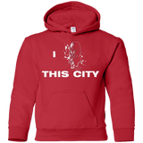 Sweatshirts Red / YS Love For The City Youth Hoodie