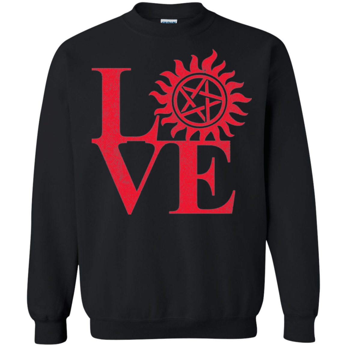 Sweatshirts Black / Small Love Hunting Crewneck Sweatshirt