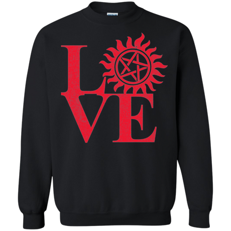 Sweatshirts Black / Small Love Hunting Crewneck Sweatshirt