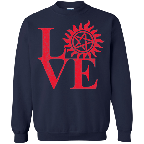 Sweatshirts Navy / Small Love Hunting Crewneck Sweatshirt