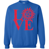 Sweatshirts Royal / Small Love Hunting Crewneck Sweatshirt