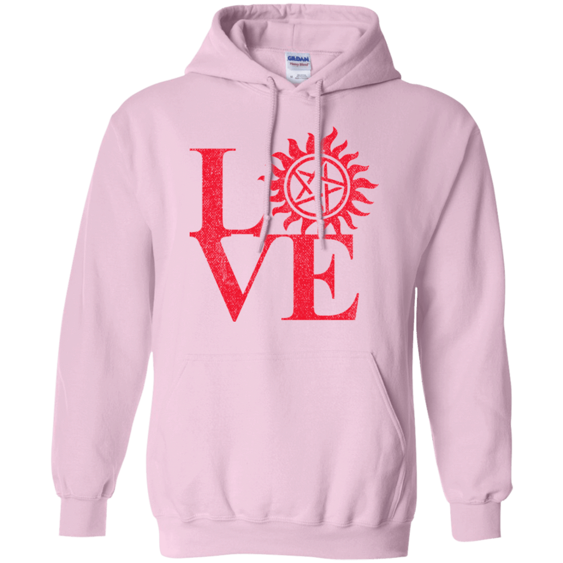 Sweatshirts Light Pink / Small Love Hunting Pullover Hoodie