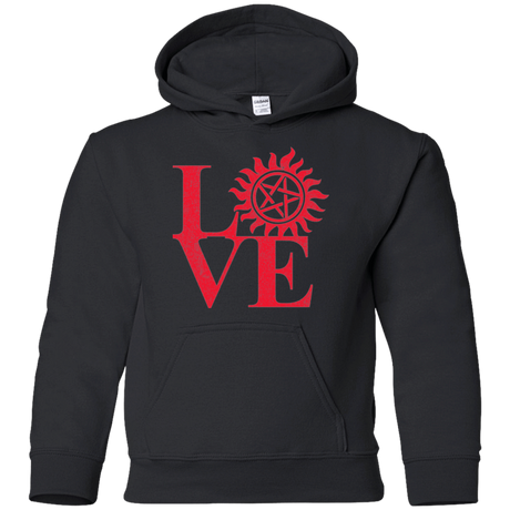 Sweatshirts Black / YS Love Hunting Youth Hoodie