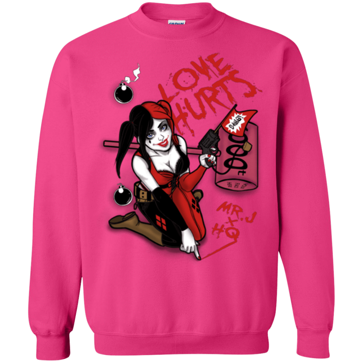 Sweatshirts Heliconia / Small Love Hurts Crewneck Sweatshirt