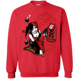 Sweatshirts Red / Small Love Hurts Crewneck Sweatshirt