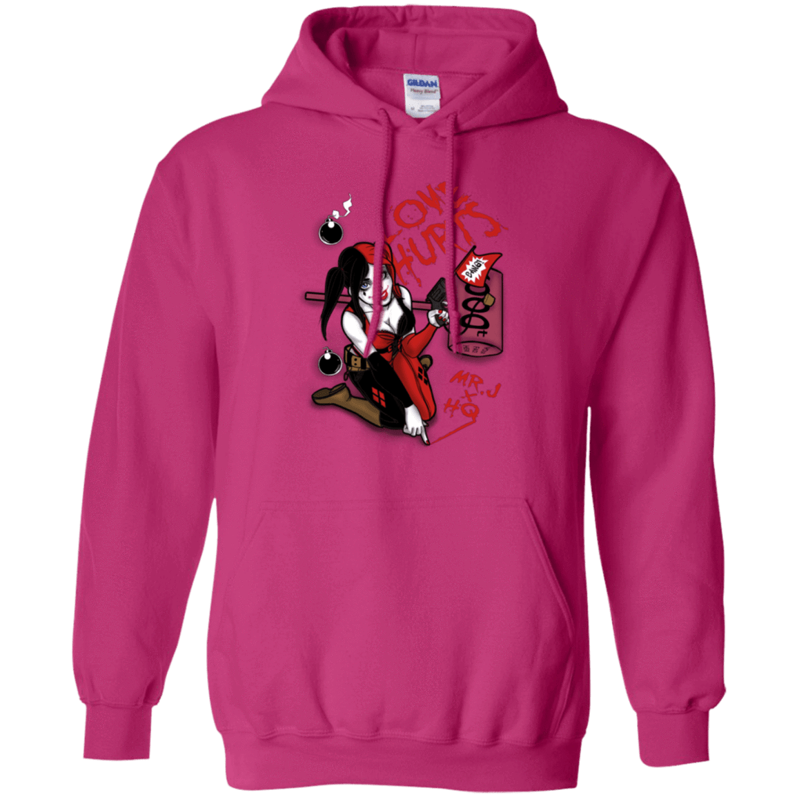 Sweatshirts Heliconia / Small Love Hurts Pullover Hoodie