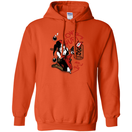 Sweatshirts Orange / Small Love Hurts Pullover Hoodie