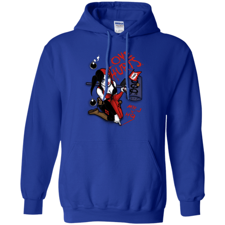 Sweatshirts Royal / Small Love Hurts Pullover Hoodie