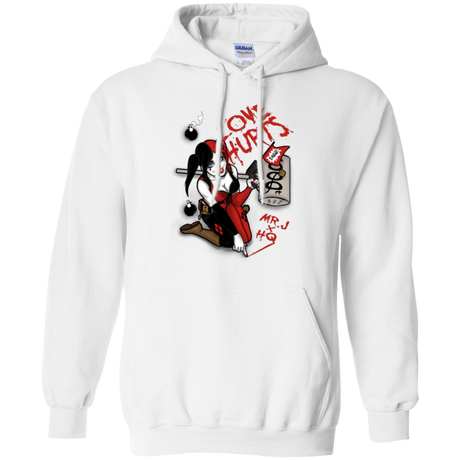 Sweatshirts White / Small Love Hurts Pullover Hoodie