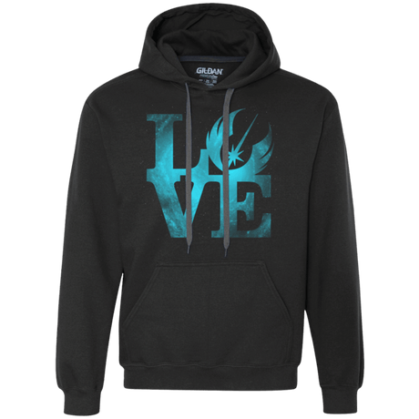 Sweatshirts Black / Small LOVE Jedi Premium Fleece Hoodie