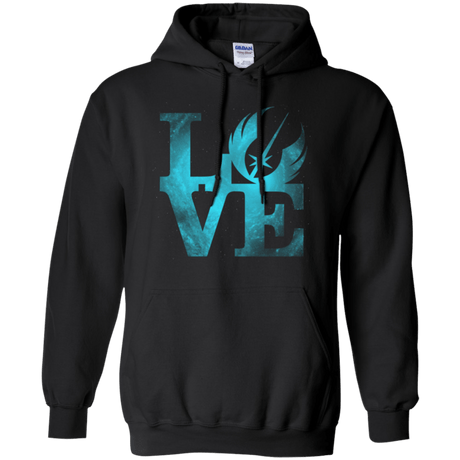 Sweatshirts Black / Small LOVE Jedi Pullover Hoodie