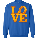Sweatshirts Royal / Small LOVE Lotr Ring Crewneck Sweatshirt