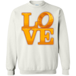 Sweatshirts White / Small LOVE Lotr Ring Crewneck Sweatshirt