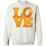 Sweatshirts White / Small LOVE Lotr Ring Crewneck Sweatshirt