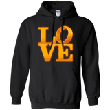 Sweatshirts Black / Small LOVE Lotr Ring Pullover Hoodie