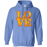 Sweatshirts Carolina Blue / Small LOVE Lotr Ring Pullover Hoodie