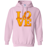 Sweatshirts Light Pink / Small LOVE Lotr Ring Pullover Hoodie