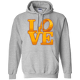 Sweatshirts Sport Grey / Small LOVE Lotr Ring Pullover Hoodie