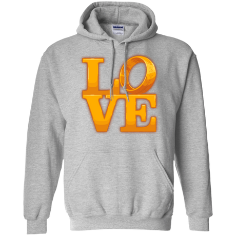 Sweatshirts Sport Grey / Small LOVE Lotr Ring Pullover Hoodie