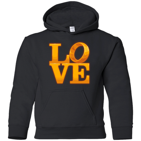 Sweatshirts Black / YS LOVE Lotr Ring Youth Hoodie