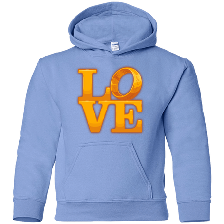 Sweatshirts Carolina Blue / YS LOVE Lotr Ring Youth Hoodie