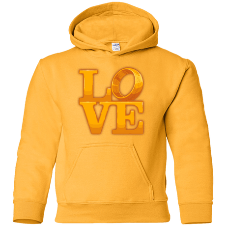 Sweatshirts Gold / YS LOVE Lotr Ring Youth Hoodie