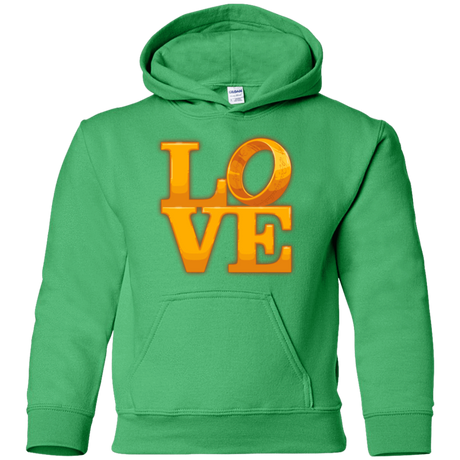 Sweatshirts Irish Green / YS LOVE Lotr Ring Youth Hoodie