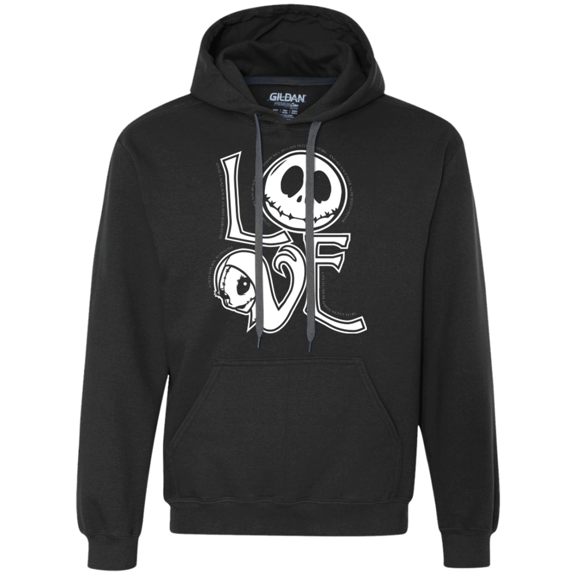Sweatshirts Black / Small Love Premium Fleece Hoodie