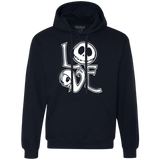 Sweatshirts Navy / Small Love Premium Fleece Hoodie