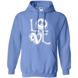 Sweatshirts Carolina Blue / Small Love Pullover Hoodie