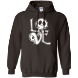 Sweatshirts Dark Chocolate / Small Love Pullover Hoodie