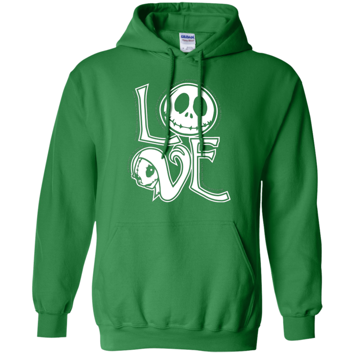 Sweatshirts Irish Green / Small Love Pullover Hoodie