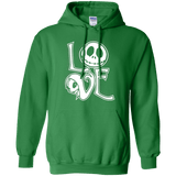 Sweatshirts Irish Green / Small Love Pullover Hoodie